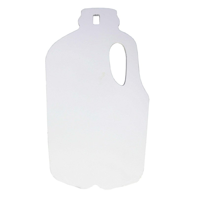Birchwood Casey BC-47712 AR500 12" Milk Jug Target 3/8" Steel White