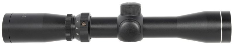AIM Sports JHI2732B 2-7x 32mm Variable Zoom Optic Matte Black