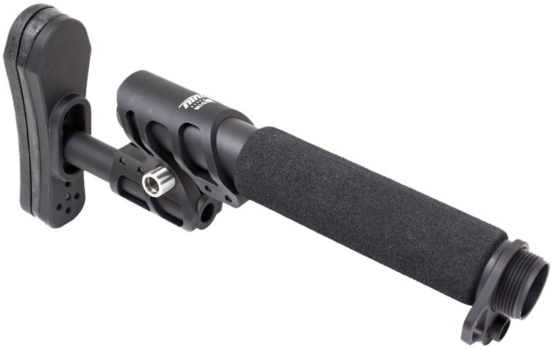 Odin Works Zulu 2.0 Adjustable Stock Kit Black Fits AR15 OS-ZULU-KIT-BLK
