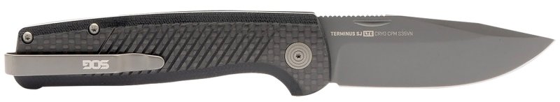 SOG Terminus Folding Knife 2.90 In Blade Black TM1006BX