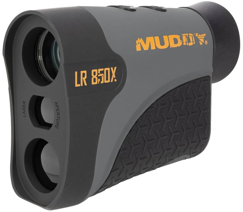 Muddy Outdoors MUDLR850X 850yd 6x26mm HD Black Rubber Armor Rangefinder