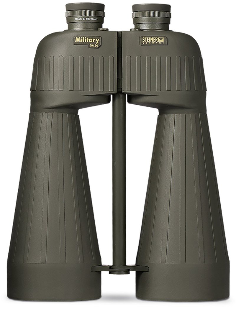 Steiner Optics 2675 20x80mm Binoculars Green Rubber Armor Tripod Mount