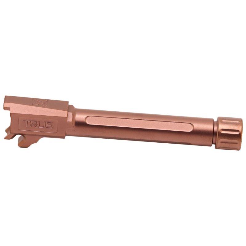 True Precision P365XL 9mm Threaded Barrel, Copper TiCN Finish