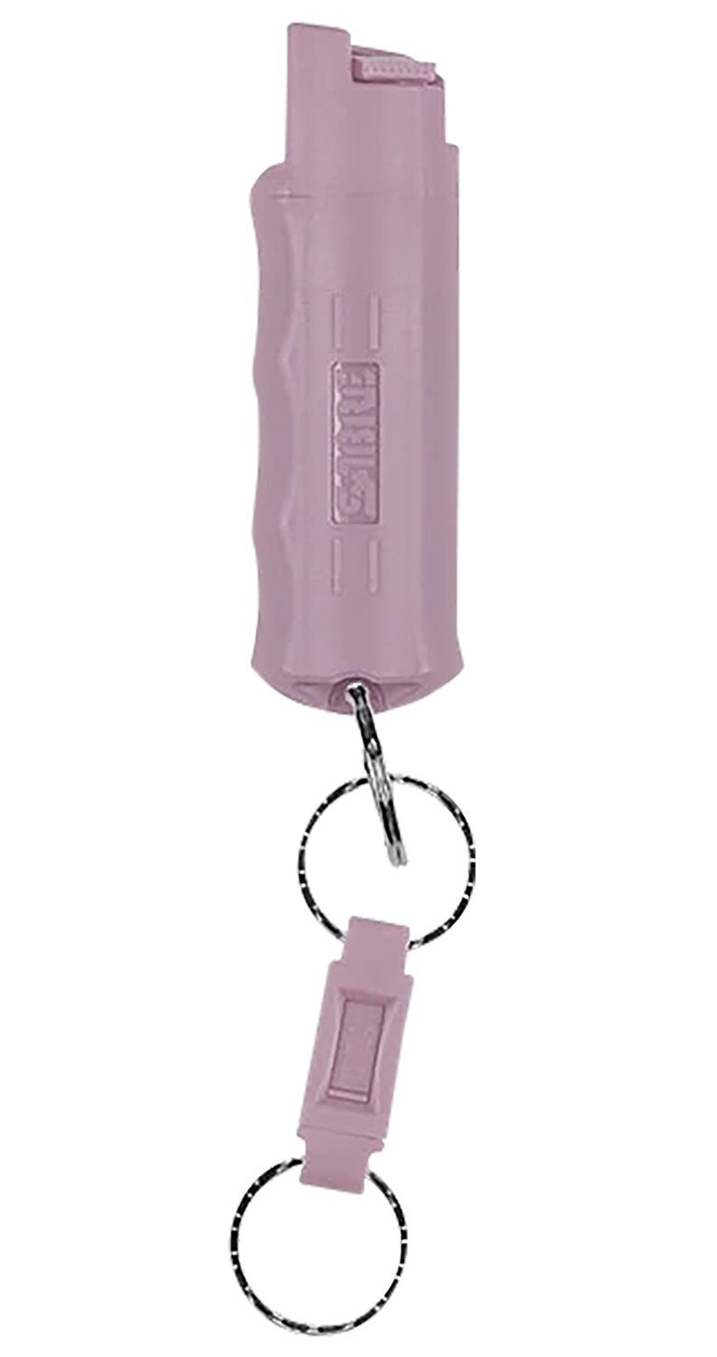 SEC Sabre HC14LV02NY Pepper Spray Hard Case Red Lavender Key Ring
