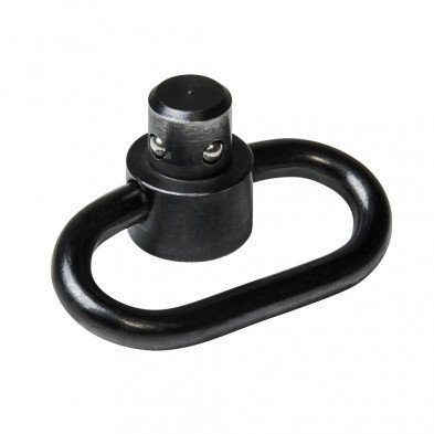 NcSTAR Quick Detach Sling Swivel 1.25 In Wide Steel Black