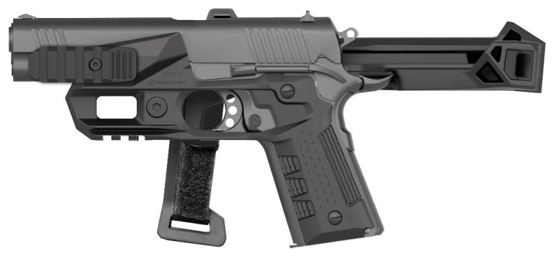 RECOVER 2011 1911 BRACE BLK