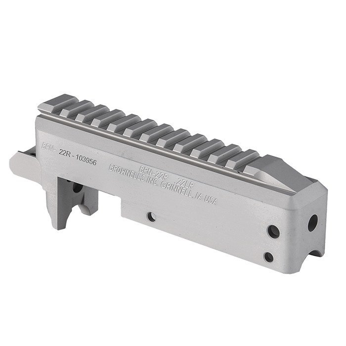 Brownells BRN-22 BRO-RUG-1022-PT-009 Stripped Receiver Railed Top 22LR