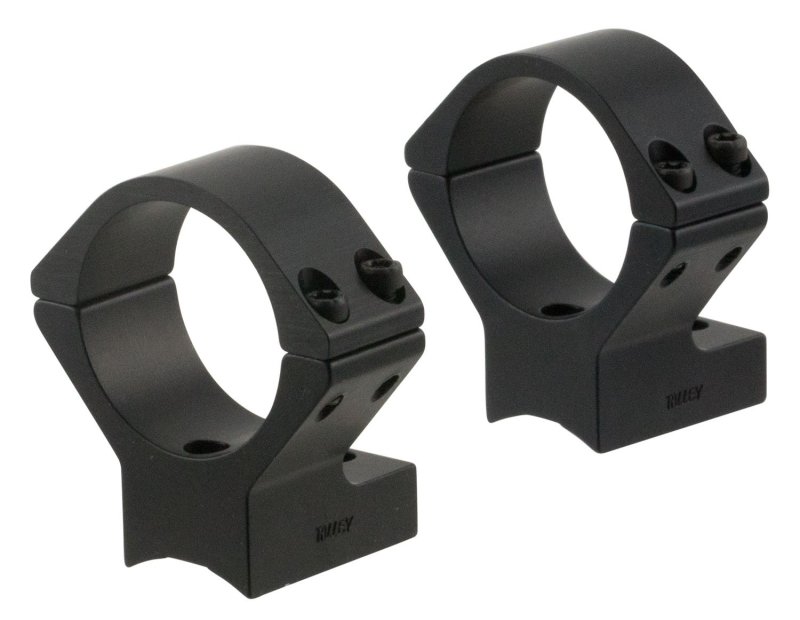 Talley Savage Scope Mount-Ring Combo 30mm Black Anodized