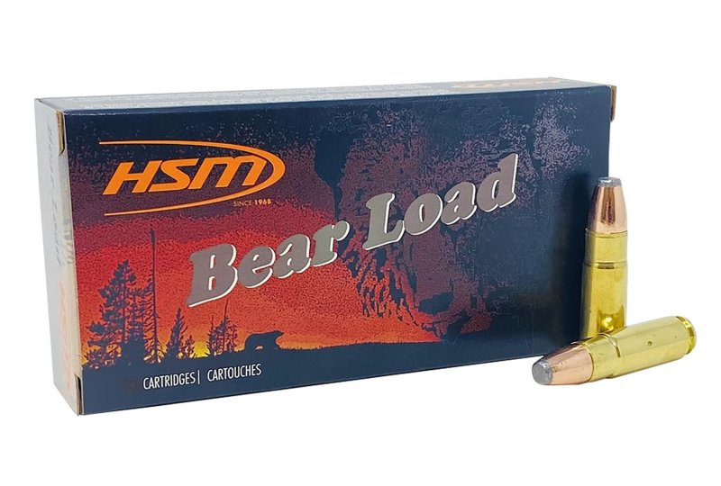 HSM Ammunition Bear Load 458 SOCOM 350 Gr Jacketed Flat Point