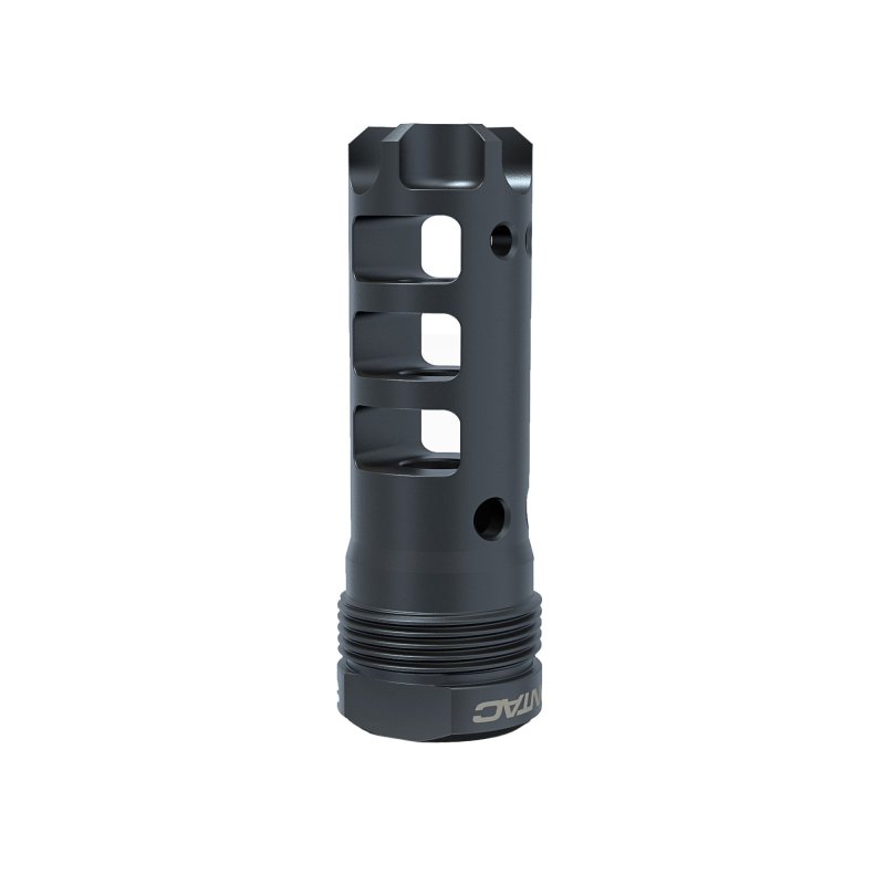 Lantac Dragon Muzzle Brake 9mm 1/2-28 Plan B Long DGN9MMB-PBL