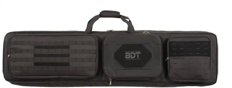Bulldog BDT74-48B Double Suppressor Tac Rifle Range Bag 48" Blk