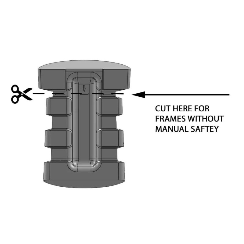 Pearce Grip S&W M&P Shield Plus Grip Frame Insert