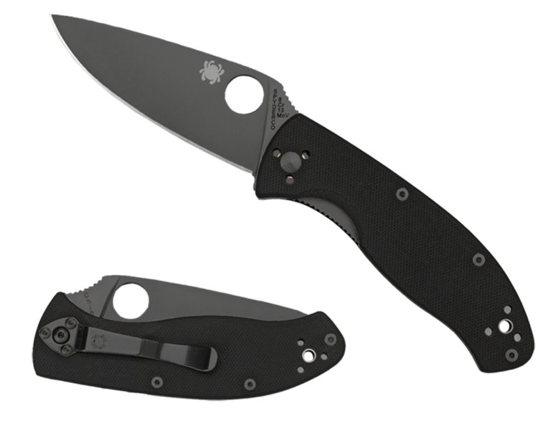 Spyderco Tenacious C122GBBKPS 260 G-10 Black PS 3.39 In