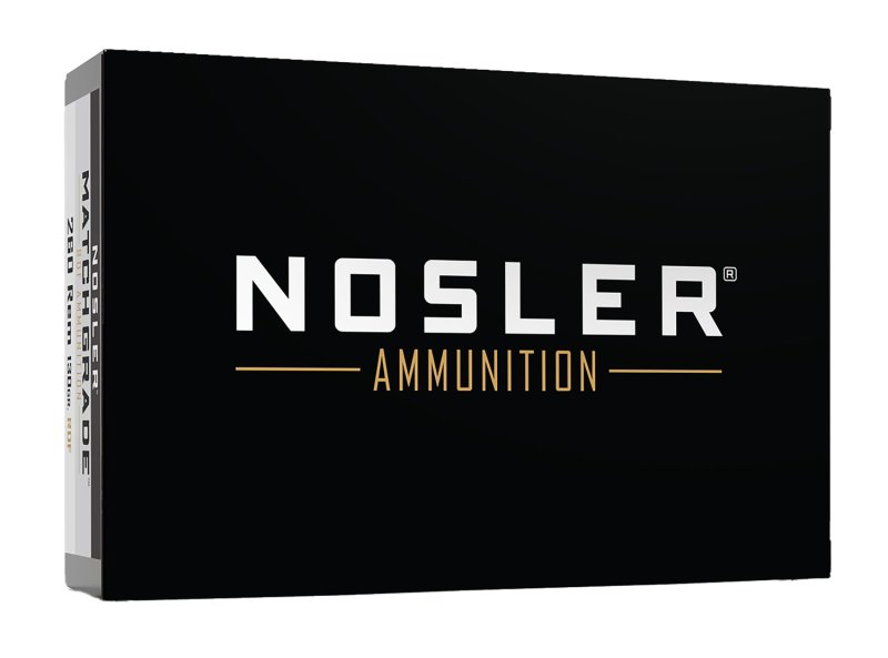 Nosler 60138 Match Grade RDF .260 Rem 130gr HPBT 2900 FPS 20 Rounds