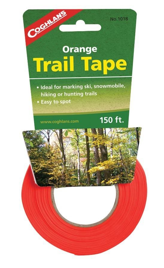 Coghlan's Trail Tape 1018 Bright Orange 150ft Marking Ribbon