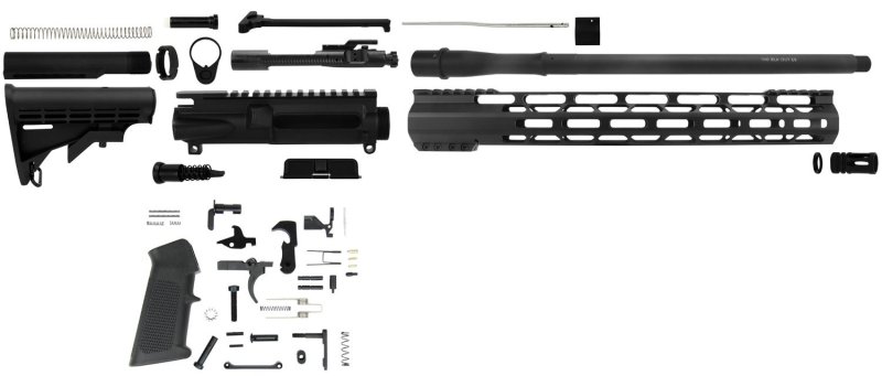 TacFire SSRK300LPK AR Build Kit .300 Blackout 16 In M-LOK Handguard