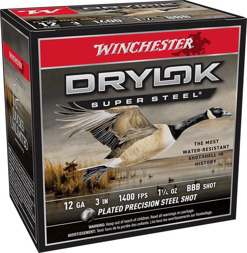 Winchester XSC123BBB 12 Gauge 3 in 1 1/4 oz BBB Shot 1400 fps