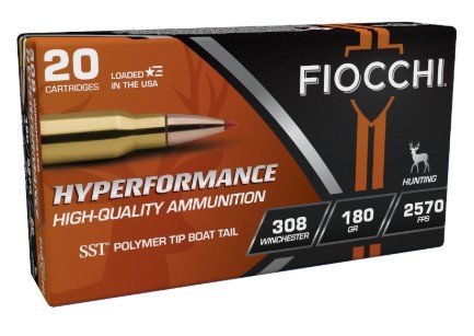 Fiocchi Hyperformance .308 Winchester Hunting 180gr SST 20rd