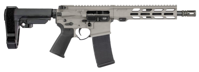 Alex Pro P130G APF 5.56 Pistol 2.0 10.5" Bull Shark Gray 4150CM Nitride