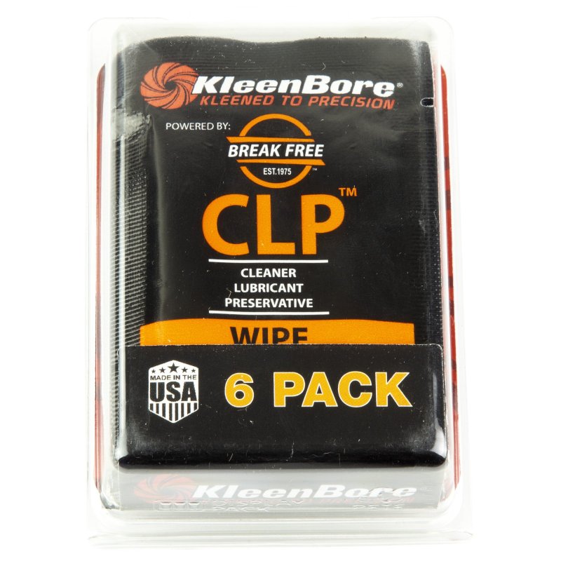KleenBore KBBF6PK BreakFree CLP Wipes 6PK