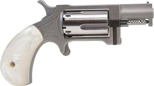 NAA NAA-SW-GPW .22 WMR Revolver 1.5 In 5-Shot White Pearl Grip