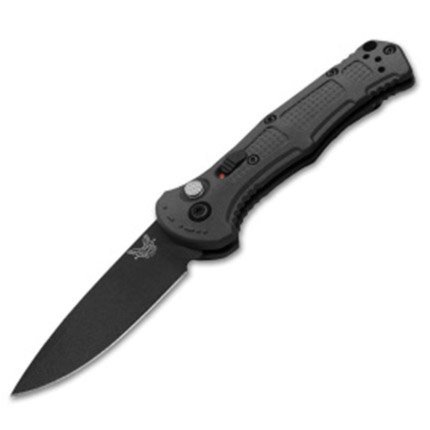 Benchmade 9570BK Mini-Claymore 3" Black Grivory Auto Knife w/Safety