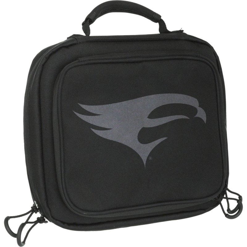 Elevation Double Pistol Case 9.5In Black Divider & Pockets