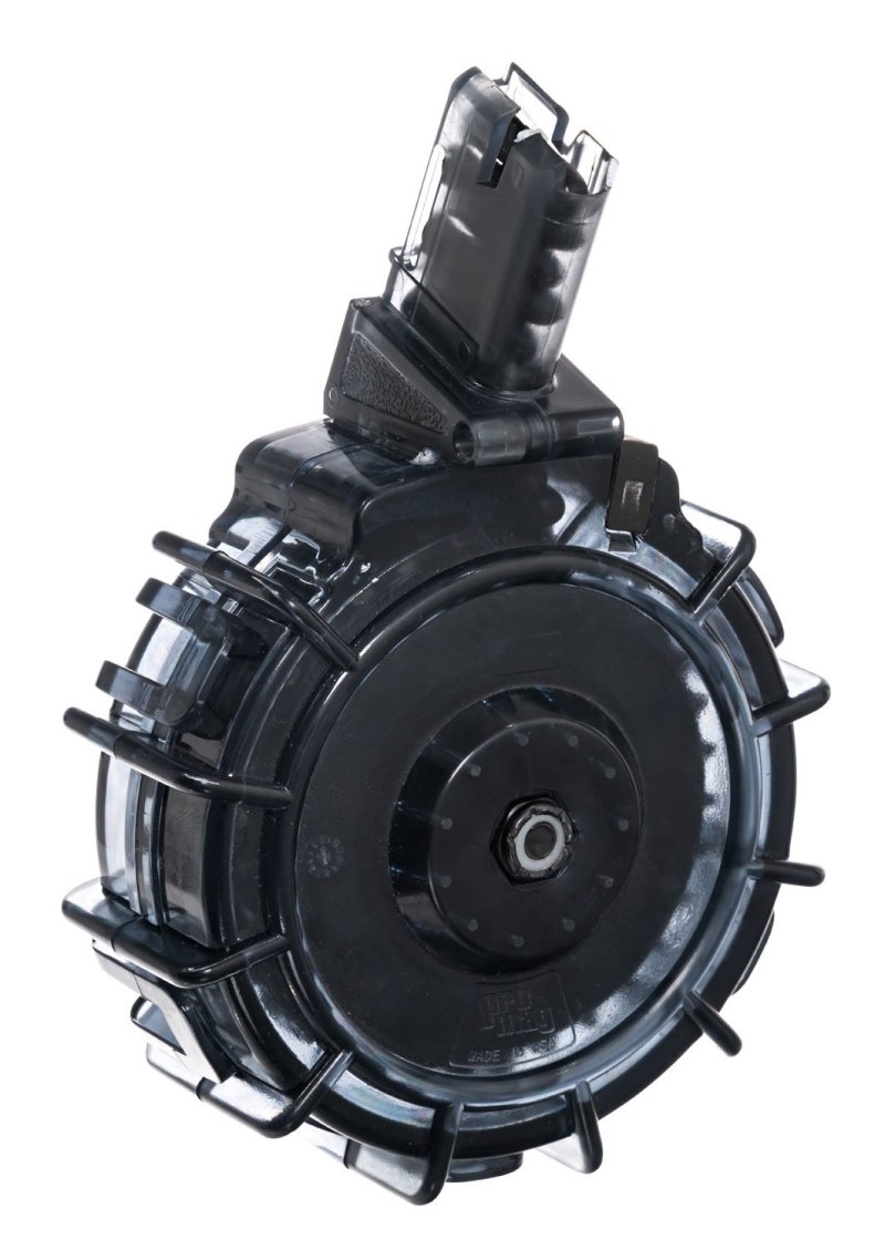 ProMag Marlin 795 Drum Magazine, .22 LR, 30-Round, Smoke Polymer