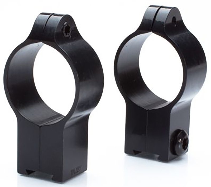 Talley 22CZRH Rimfire Rings Black CZ 452 European/455/457/512/513 1”...
