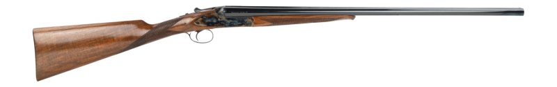Dickinson LLC Plantation 20 Gauge Break Open 2.75" 2rd 28" Gloss Blued Side By Side Barrel, True Bone-Charcoal Case Hardening Engraved Receiver, English Style Turkish Walnut Stock