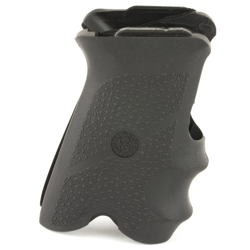 Hogue 85000 Rubber Grip Black Finger Grooves for Ruger P85/P89/P90/P91