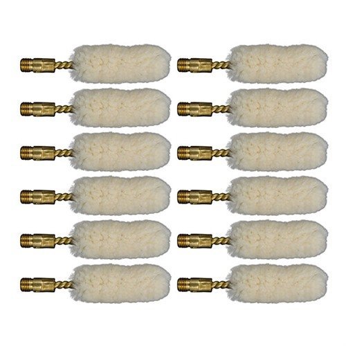 Brownells Wool Bore Mop 20 Gauge 12 Pack