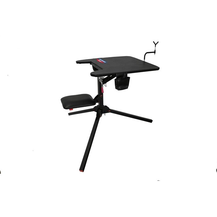 Birchwood Casey MSB300 Swivel Shooting Bench 29x29 Black Steel 38 lb