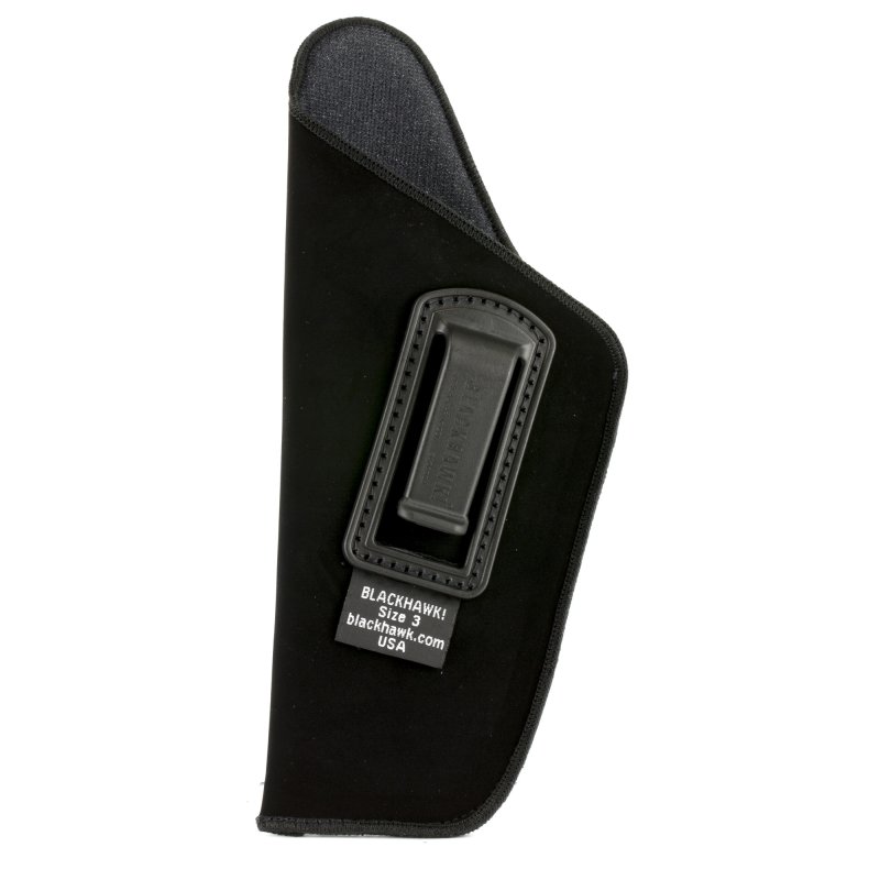 Blackhawk 73IP03BKL Left-Handed IWB Holster, 4.5-5 Inch Barrel, Durable Nylon, Sleek Black Finish