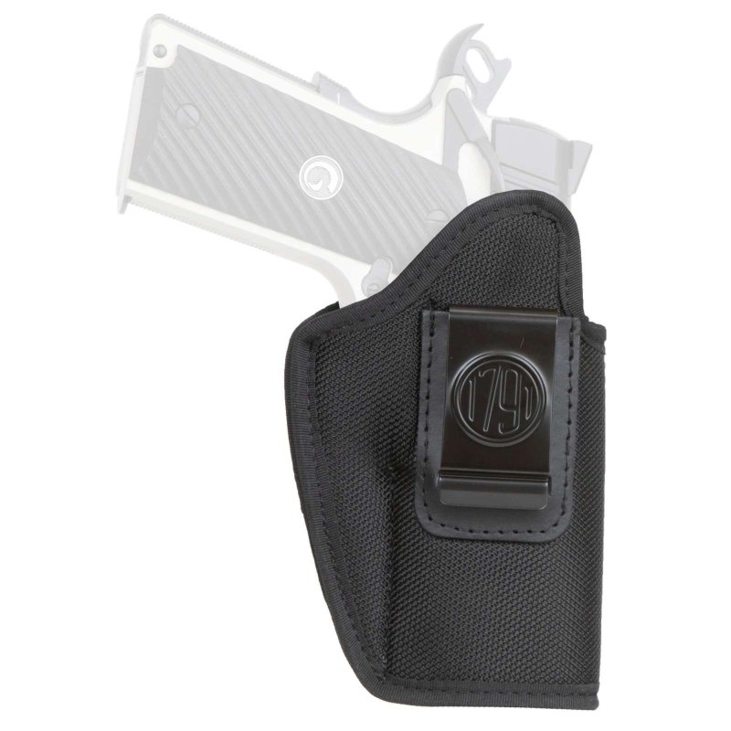 1791 Gunleather PNIWB4BLKR Premium Nylon IWB Size 04 Black Ballistic...