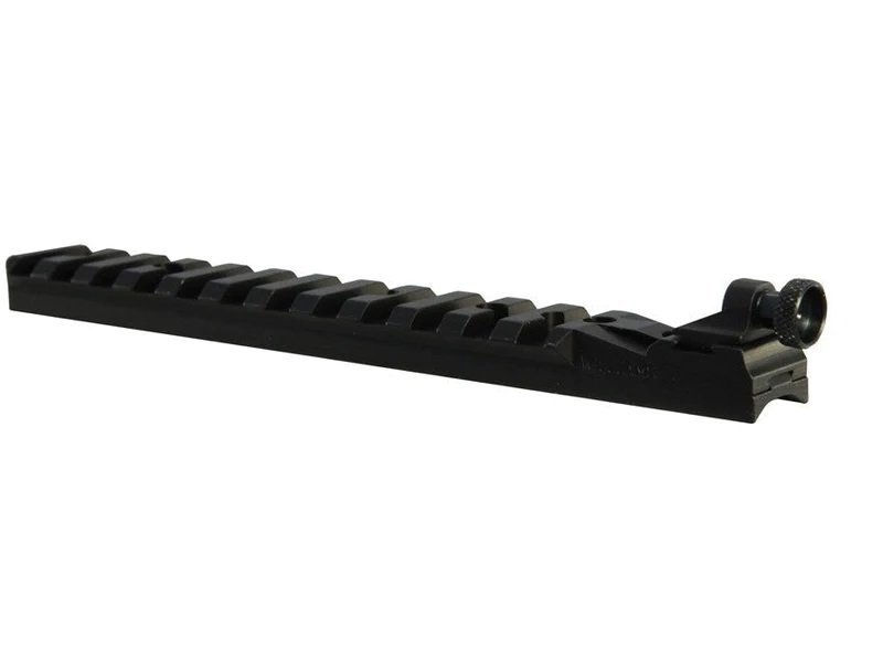 Traditions Break Action Base Matte Black Picatinny Rail A1577