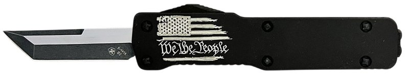 TEMP CAWTP221 Tanto Black Aluminum Tactical Dagger