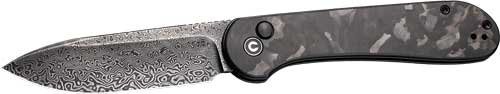 Civivi C2103DS3 Elementum 3.47" Marble Carbon Fiber/Black Stonewash Knife