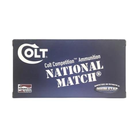 DoubleTap Colt National Match 10mm 180Gr FMJ Ammo