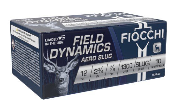 Fiocchi 12LESLUG 12 Gauge 2.75" 7/8oz Rifled Slug 10 Rounds 1300fps