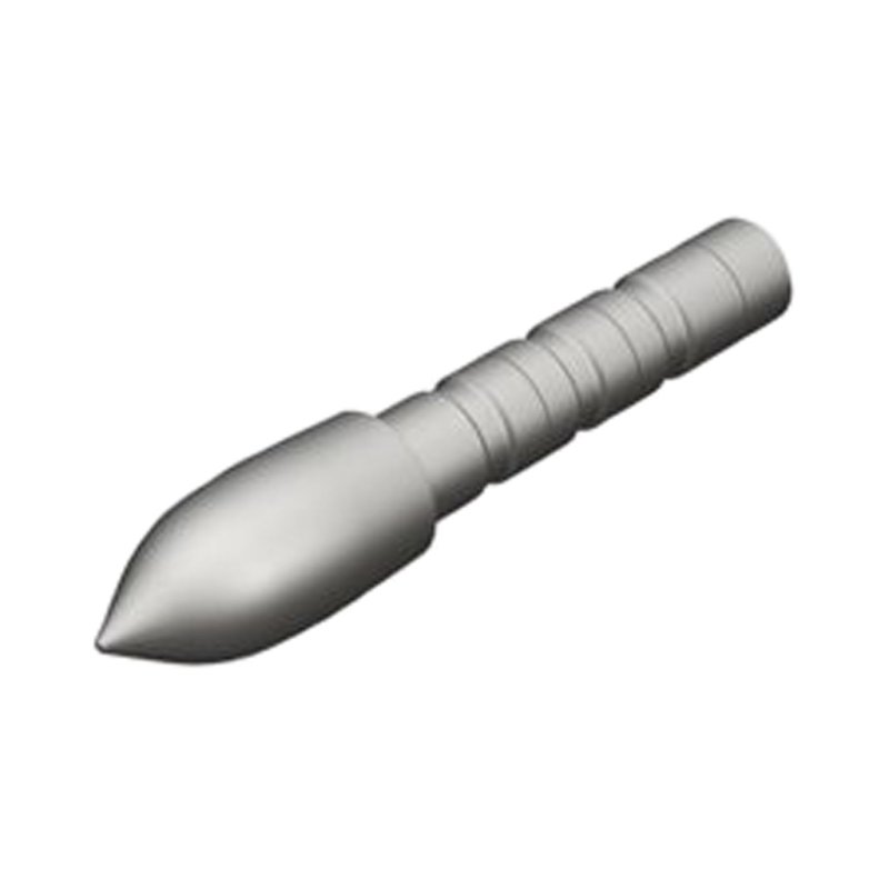 Gold Tip Glue-In Points .204SM 80gr 12-Pack Stainless Steel