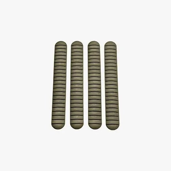 B5 Systems M-LOK Rail Cover OD Green 4-Pack