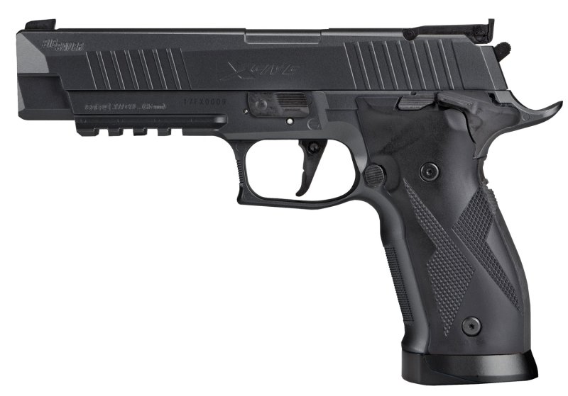 Sig Sauer X-Five .177 Cal Air Pistol - CO2 Powered, Adjustable Sights, 20rd Mag