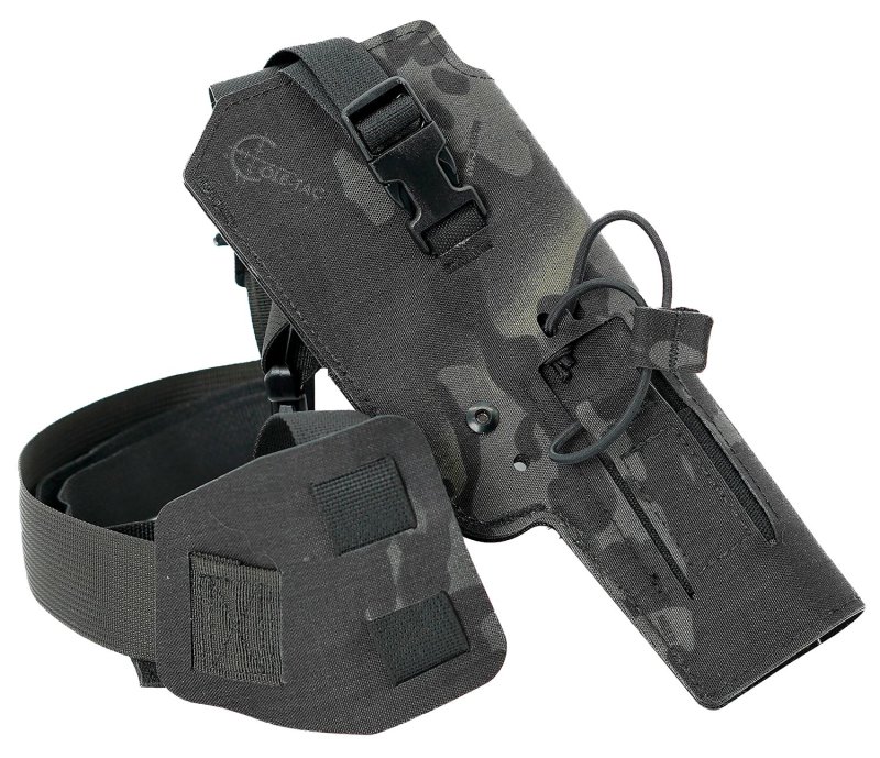 Cole-Tac VW215 Varmint Wrangler Pistol Holder Multi-Cam Black Left Hand
