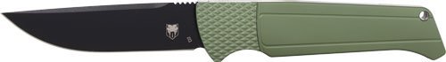 CobraTec CTVIPERHRODG Viper Auto Folder 3.12" OD Green D2 Blade