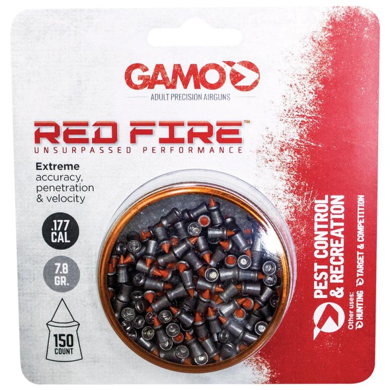 Gamo USA Red Fire Pellets .177 Caliber 150 Tin 6322701-C54