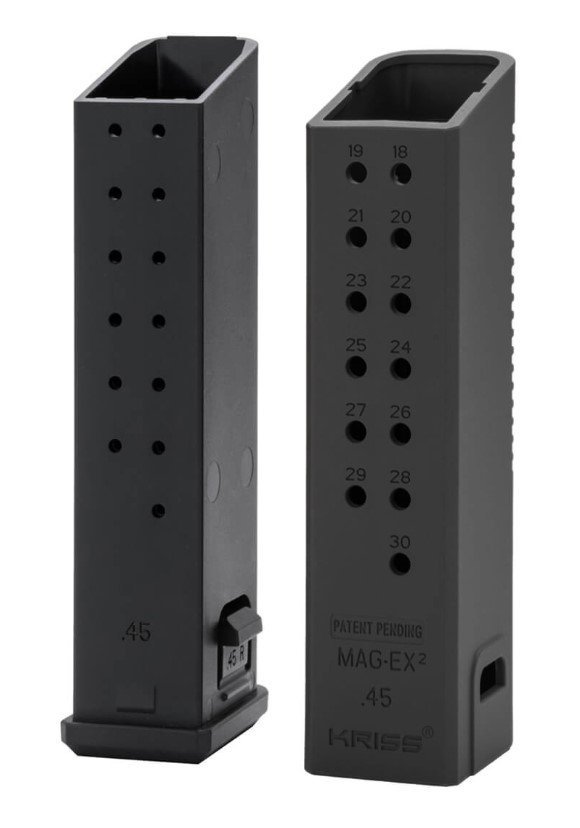 Kriss USA Mag-Ex2 Glock 21 .45 ACP 30rd Magazine Extension