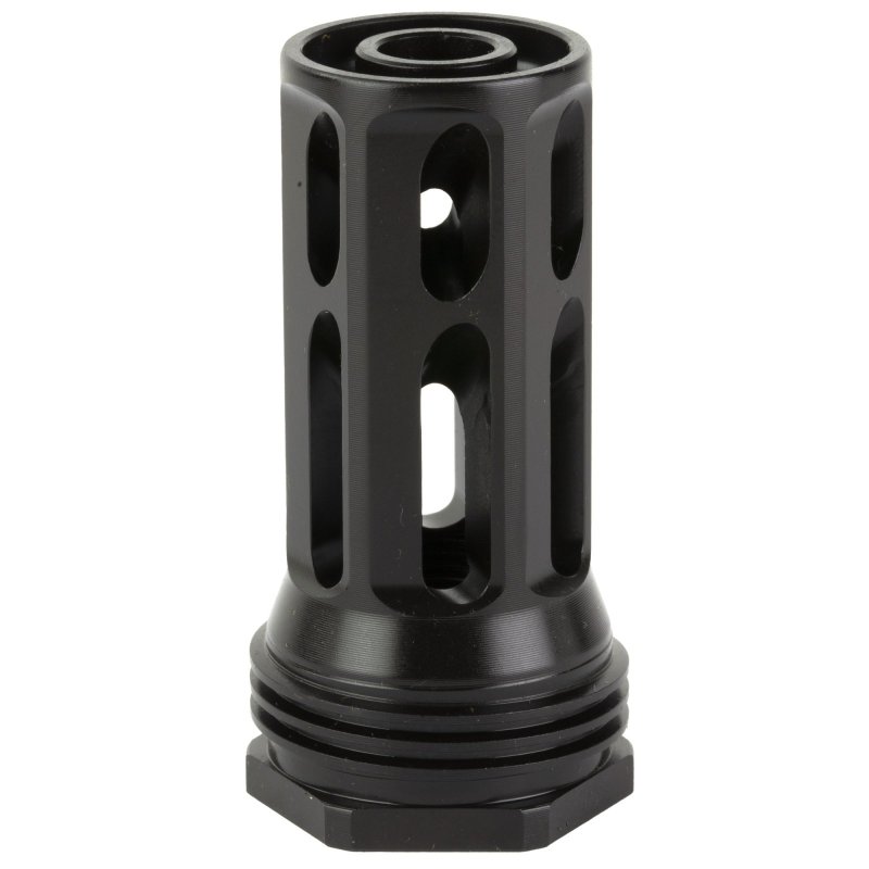 Huxwrx Flash Hider QD 762 7.62 NATO 5/8x24 Black 2.30 in Length