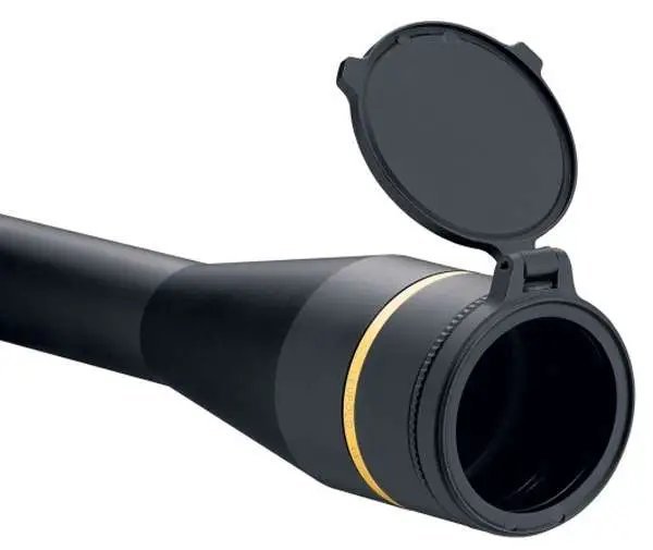 Leupold Alumina 6061 T6 Aluminum Flip-Back Lens Cover 42mm Black 117607