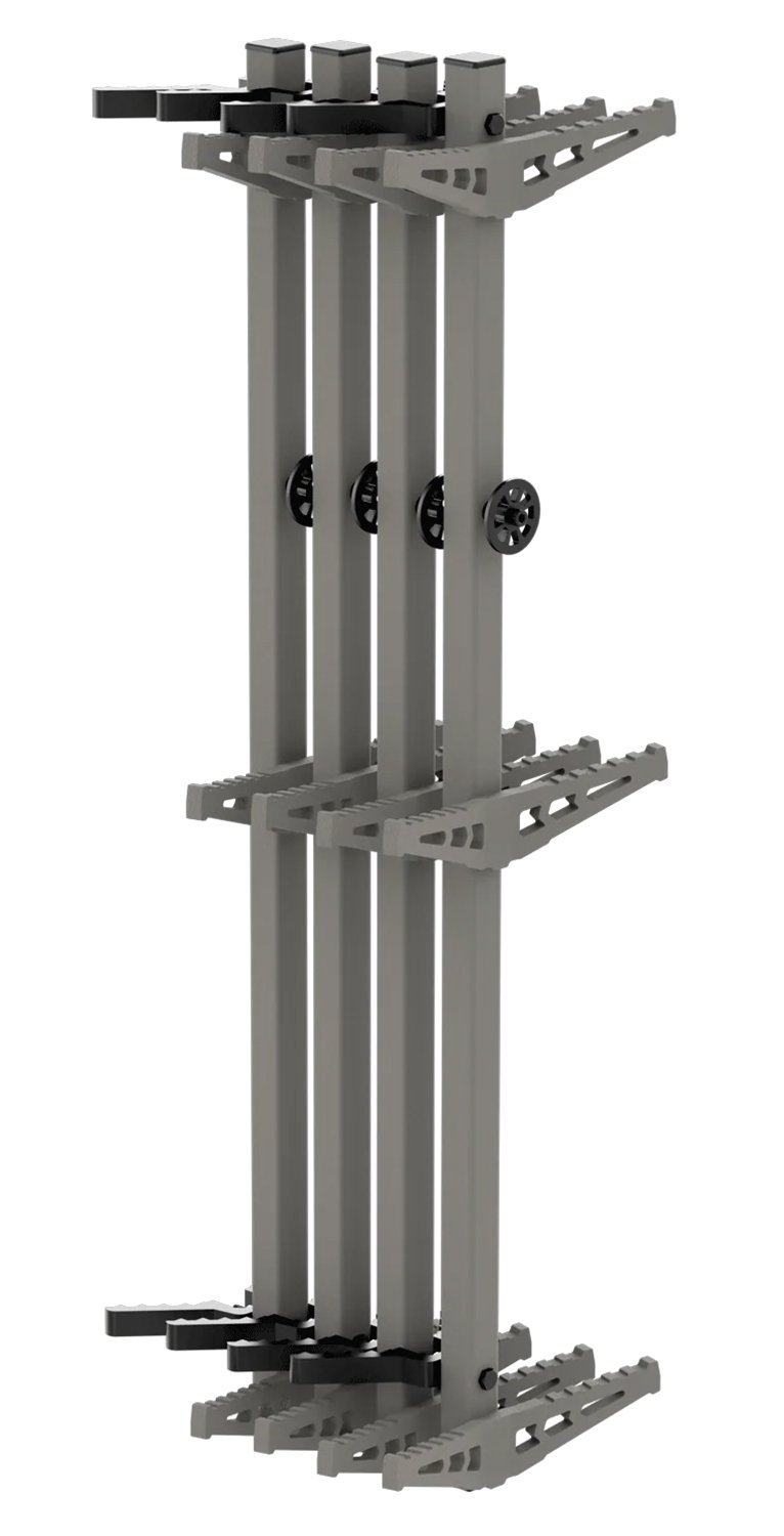 Novix NX-4PCDW Double Step Climbing Stick 4pk 32 In Gray 300lb